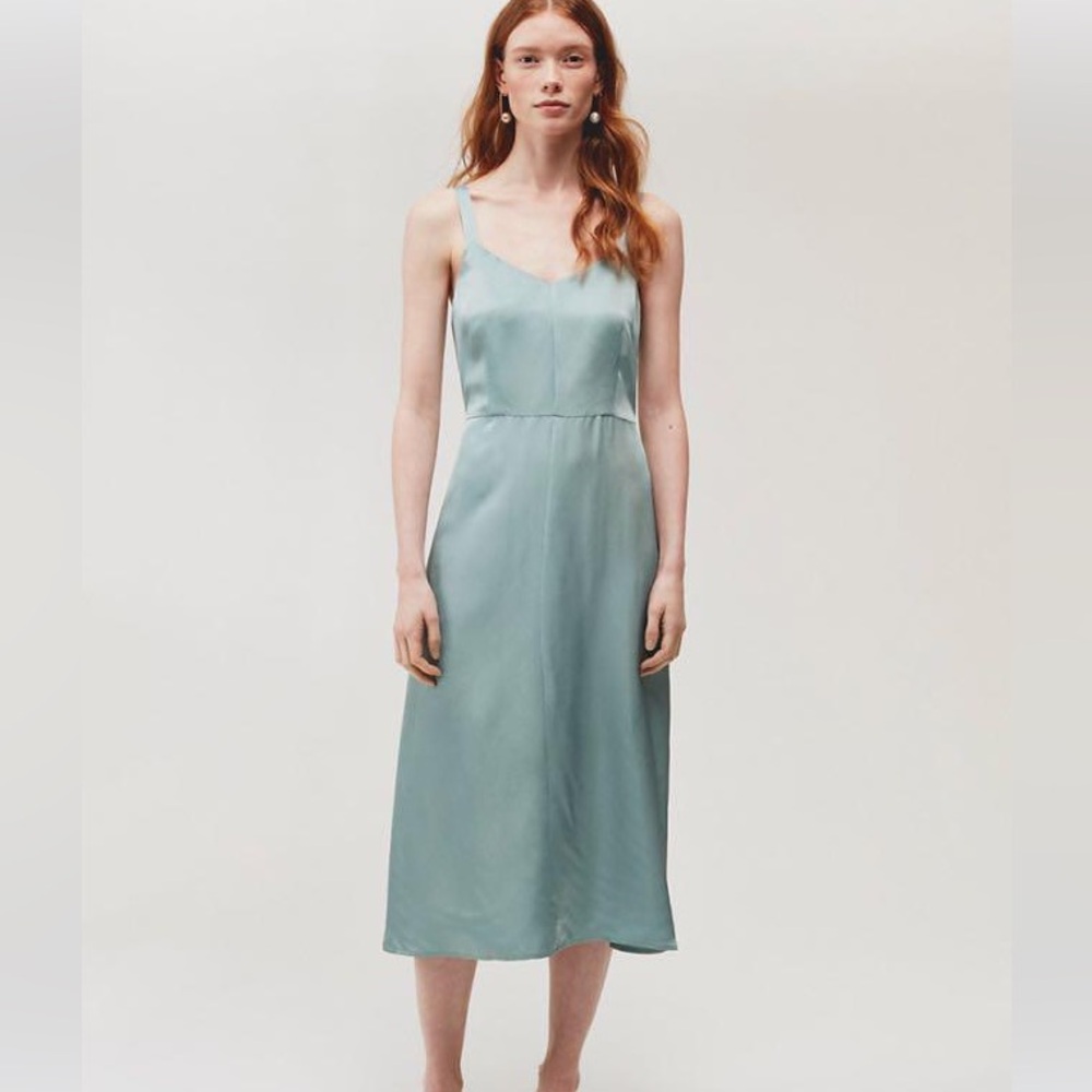 ARITZIA Wilfred silky viscose dress XS